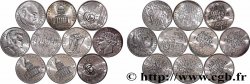 Lot de 10 pièces de 100 francs commémoratives - - F.-/