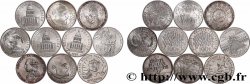 Lot de 10 pièces de 100 francs commémoratives - - F.-/