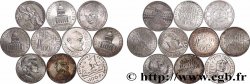 Lot de 10 pièces de 100 francs commémoratives - - F.-/