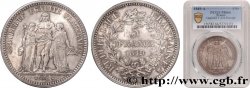 5 francs Hercule, IIe République 1849 Paris F.326/5 FDC66 PCGS