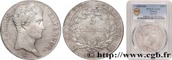 5 francs Napoléon Empereur, Calendrier grégorien 1806 Strasbourg F.304/3 MBC53 PCGS