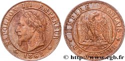 Un centime Napoléon III, tête laurée 1862 Strasbourg F.103/5