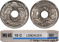 10 centimes Lindauer 1921  F.138/5 FDC65 GENI
