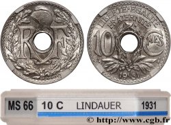 10 centimes Lindauer 1931  F.138/18 FDC66 GENI
