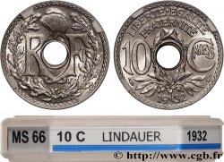 10 centimes Lindauer 1932  F.138/19 FDC66 GENI