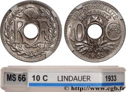 10 centimes Lindauer 1933  F.138/20 FDC66 GENI