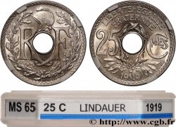 25 centimes Lindauer 1919  F.171/3