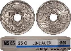 25 centimes Lindauer 1925  F.171/9 FDC65 GENI