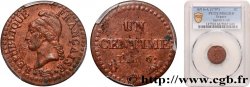 Un centime Dupré, 6 normal 1798 Paris F.100/3