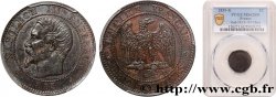 Deux centimes Napoléon III, tête nue 1855 Bordeaux F.107/33