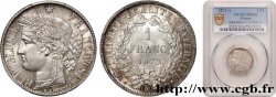 1 franc Cérès, IIIe République 1872 Paris F.216/5
