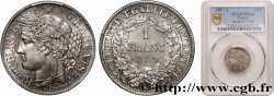 1 franc Cérès, IIIe République 1887 Paris F.216/9