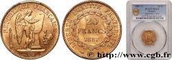 20 francs génie, Troisième république 1887 Paris F.533/10