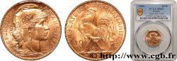 20 francs Coq, Dieu protège la France 1904 Paris F.534/9