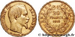 20 francs or Napoléon III, tête nue 1853 Paris F.531/1