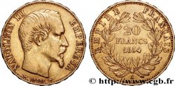 20 francs or Napoléon III, tête nue 1854 Paris F.531/2