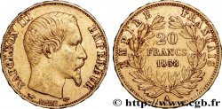 20 francs or Napoléon III, tête nue 1858 Paris F.531/13
