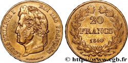 20 francs Louis-Philippe, Domard 1840 Paris F.527/22