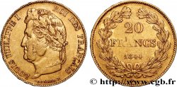 20 francs Louis-Philippe, Domard 1844 Lille F.527/32