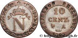 10 cent. à l N couronnée 1808 Paris F.130/2