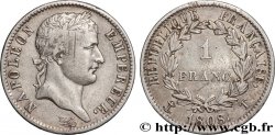 1 franc Napoléon Ier tête laurée, République française 1808 Nantes F.204/13