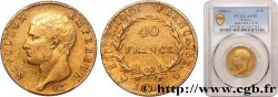 40 francs or Napoléon tête nue, Calendrier grégorien 1806 Turin F.538/4