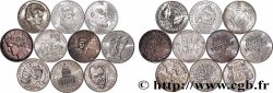 Lot de 10 pièces de 100 francs commémoratives - - F.-/