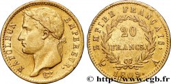 20 francs or Napoléon tête laurée, Empire français 1809 Paris F.516/1
