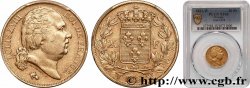 20 francs or Louis XVIII, tête nue 1821 Lille F.519/25