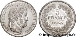 5 francs IIe type Domard 1833 Paris F.324/14
