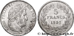 5 francs IIe type Domard 1837 Bordeaux F.324/65