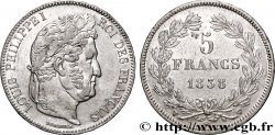 5 francs IIe type Domard 1838 Lille F.324/74