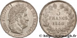 5 francs IIe type Domard 1840 Strasbourg F.324/85