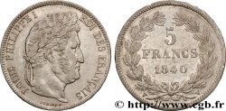 5 francs IIe type Domard 1840 Lille F.324/88