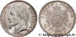 5 francs Napoléon III, tête laurée 1869 Paris F.331/14