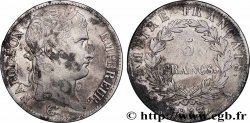 5 francs Napoléon Empereur, Empire français 1813 Paris F.307/58