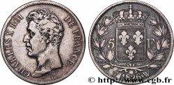 5 francs Charles X, 1er type 1826 Lille F.310/27