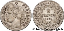 2 francs Cérès, avec légende 1871 Bordeaux F.265/7