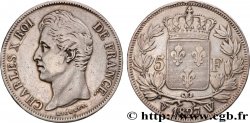 5 francs Charles X, 2e type 1827 Lille F.311/13