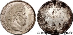 5 francs Ier type Domard, tranche en relief 1831 Paris F.320/1