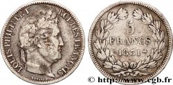 5 francs Ier type Domard, tranche en relief 1831 Rouen F.320/2