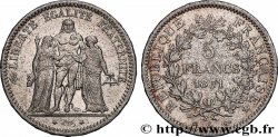 5 francs Hercule, dite “Camélinat” 1871 Paris F.334/3