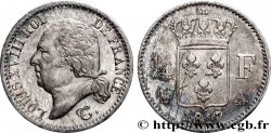 1/4 franc Louis XVIII  1817 Paris F.163/1