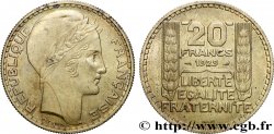Essai de 20 francs Turin en bronze-aluminium 1929 Paris GEM.199 5