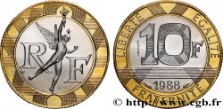 Essai de 10 francs Génie de la Bastille 1988 Pessac F.375/1