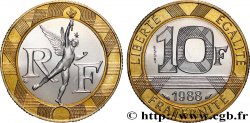 Essai de 10 francs Génie de la Bastille 1988 Pessac F.375/1