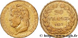 20 francs or Louis-Philippe, Domard 1832 Paris F.527/1