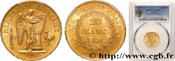 20 francs or Génie, IIe République 1849 Paris F.528/2