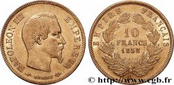 10 francs or Napoléon III, tête nue, grand module 1858 Paris F.506/5