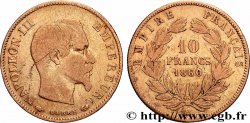 10 francs or Napoléon III, tête nue 1860 Paris F.506/9
